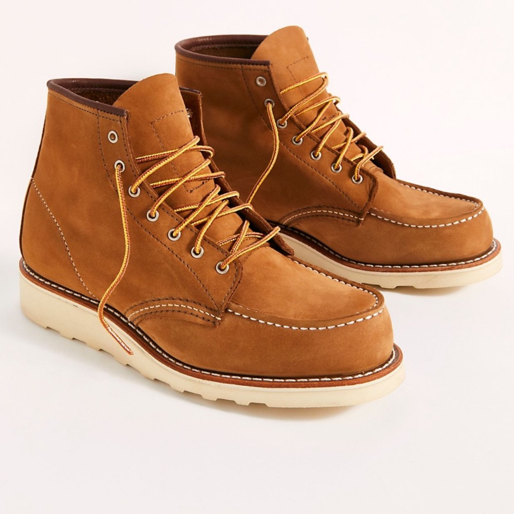 Red Wing 6” classic Moc boot